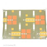Frank Lloyd Wright Wall Hanging, 43" x 30"