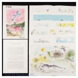 Marc Chagall "Derriere le Miroir" Portfolio