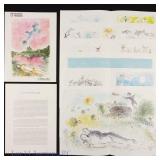 Marc Chagall "Derriere le Miroir" Portfolio