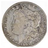 1901-s Morgan Silver Dollar (Tougher Date)