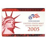 2005 U.S. Mint Silver Proof Set