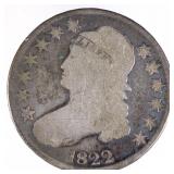 1822 Capped Bust Half Dollar