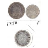 19th Century Coin Lot