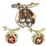 (3) Shriner Symbol Light Decals