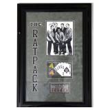Signed Rat Pack Display & Photo
