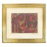 Franklin (?) Abstract Art- 1960