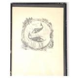 Alice Lauffer (1919-86) Pisces 1971 Lithograph