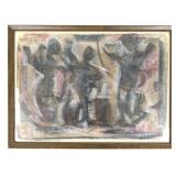 John Davies (b. 1946) Monoprint 1963