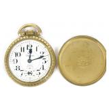 Vintage 10k Gold Plated Waltham 25 Pocket Watch