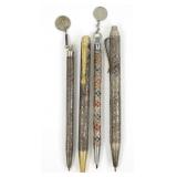 Sterling Rolex, Judaica, Israel Pens (4)