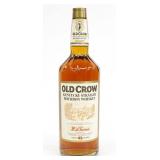 Old Crow Quart Whiskey Bottle - 6 Year