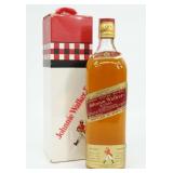 Johnnie Walker Red Whisky Bottle