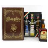 Assortment of Italian Liqueurs