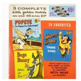 3 Complete Little Golden Records (1- 45 R.P.M. EP)