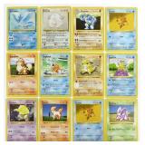 Collection Of 12 Base Set Pokemon Cards