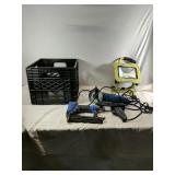 Tool Lot Includes Nail Gun, Soldering Gun,