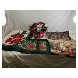 Christmas Lot Includes 3 sets of Placemats,