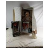 Porcelain Doll Lot Includes Anne Of Green Gables,