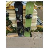 2 snowboards One Spitfire and One Reality