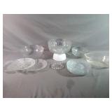 Beautiful Pinwheel Crystal 8.5" Diameter plus