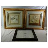 Beautiful Picture Frame ( One gold on is Cracked