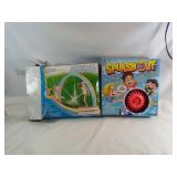 Rainbow Sprayer and Splash Out Kids Water Game