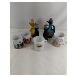 Avon Lot Includes Vintage Avon Mugs, Salt and
