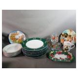 Great Assortment of Christmas Dishes Inc 2