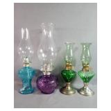 Fantastic Assortment of Vintage Style Oil Lamps