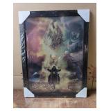 Harley Davidson THREE Image 3D Changing Photo 17"