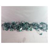 Six Sets of Clear Christmas Lights All Power On