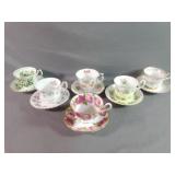 Collectable Royal Albert Cups and Saucers Inc