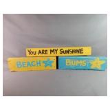 Wood Decor Perfect for a Cottage Measure From