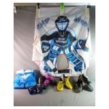 Sports Themed Lot Includes 3 Pairs of Cleats