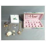 Jewelry Box plus a Nice Variety of Jewelry Inc a