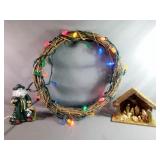 Large Wreath 24" Diameter plus More