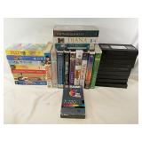 Assortment of VHS Something for everyone
