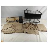 Kitchen Lot Includes Le Chef Apron,Hat, Napkin,