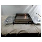 Buffet Server and Warming Tray 2 Sections