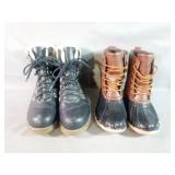 Footwear Lot Includes Ladies Size 9 Lined Winter