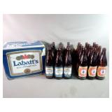 Vintage Quart Beer Bottles! 12 Labatt