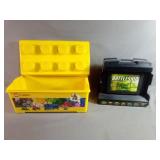 LEGO Container with Pieces plus Electronic