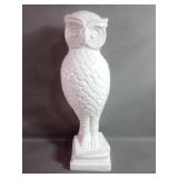 Ceramic White Owl Measures 15" Height