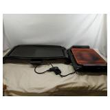 Electric Griddle 5 Modes smokeless Plus A General