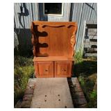 Wooden Gun Rack Holds 3 Guns