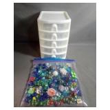 Rubbermaid 5 Drawer Storage Container Measures 7"