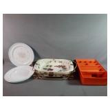 Vintage Orange Tuppercraft Organizer, Beautiful