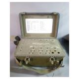 Vintage Signal Corps Radio Shell Measures 14.5" x