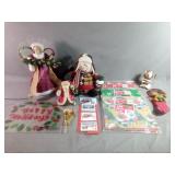 Fibre Optic 13"  Christmas Decor Powers On,