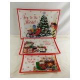 Temptations Christmas Serving Trays 3 different